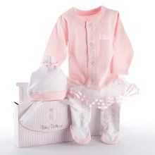 Big Dreamzzz Baby Ballerina 2-Piece Layette Set  (Personalization Available)