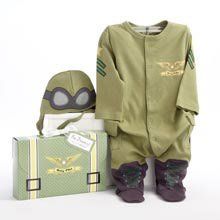 Big Dreamzzz Baby Pilot 2-Piece Layette Set (Personalization Available)