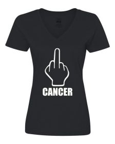 Fuck Cancer Ladies Shirt