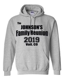 Family Reunion hoodie - Custom