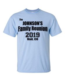 Custom Family Reunion Youth Shirt