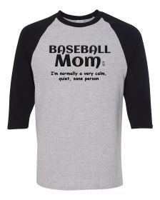 Baseball Mom Raglan T-Shirt