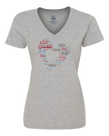 Grandma's My Heart Ladies Shirt